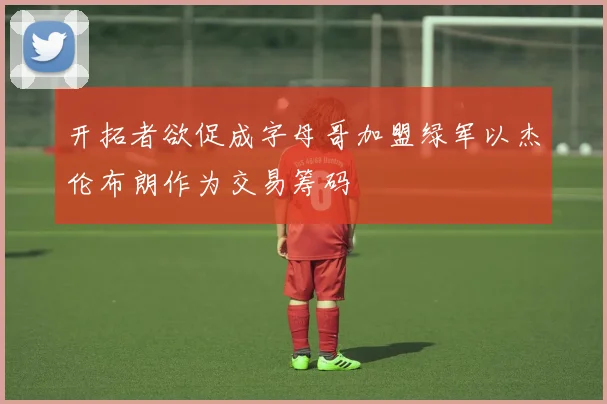 开拓者欲促成字母哥加盟绿军以杰伦布朗作为交易筹码